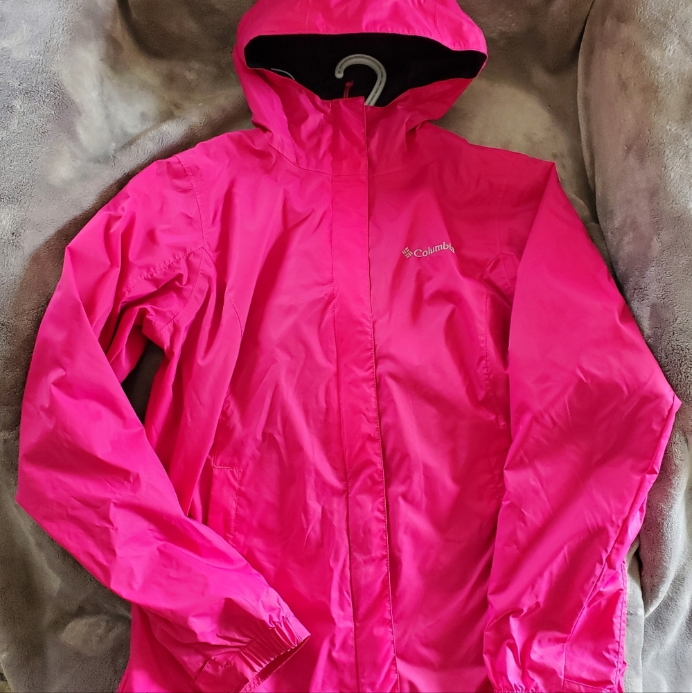 Columbia rain jacket size small